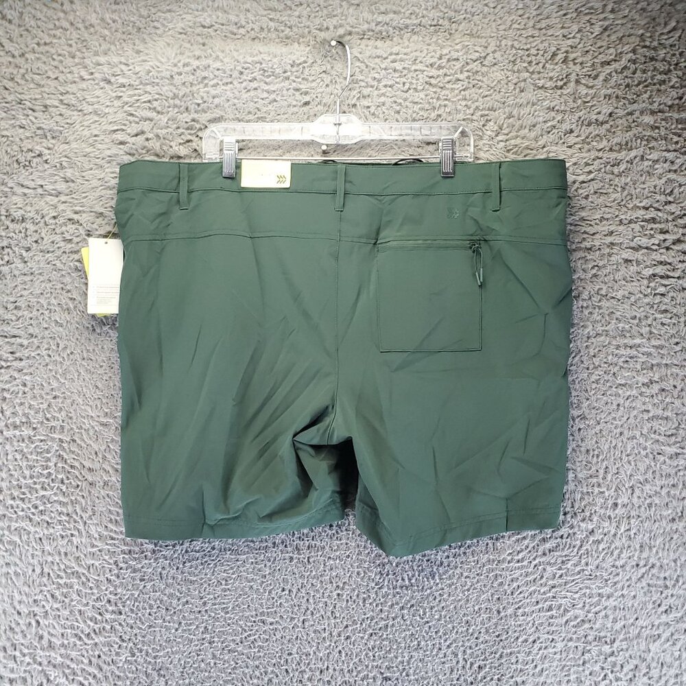 All In Motion Shorts Mens XXL Green Stretch Resort Moisture-Wicking *NWT* - Picture 10 of 11